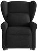 vidaXL Relaxsessel mit Aufstehhilfe Schwarz Stoff 3303376 Bild 4