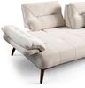 Villa Möbel Sofa Hazel, 1 Stk. 3-Sitzer, mit Relax-/Bettfunktion durch verstellbare Rückenlehne und Armlehne Bild 2