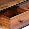 vidaXL TV-Schrank 120x30x40 cm Massives Altholz und Stahl 282726 Bild 4
