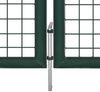 vidaXL Zauntor Stahl 300x100 cm Grün 42979 Bild 5