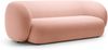 Micadoni Sofa Kate 3-Sitzer Samt Rosa Bild 2