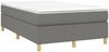 Boxspringbettgestell, Doppelbett Dunkelgrau 120x200 cm Stoff Bild 3