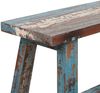 Sitzbank RANCH Antik-Multicolor Mahagoni ca. L90cm Massivholz Holzbank Flurbank Bild 4