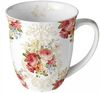 Ambiente Luxury Paper Products Becher Porzellan Mohn Wiese / Blumen, Pflanzen Mug Kollektion, Porzellan Sara Blumen, Tasse -Tee/Kaffee - Ideal Als Geschenk Bild 3