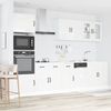 vidaXL 7-tlg. Küchenschrank-Set Kalmar Hochglanz-Weiß Holzwerkstoff 3314733 Bild 3