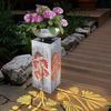 LED Solarleuchte, abnehmbare Pflanzenschale, Höhe 59 cm Bild 4