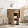 vidaXL Esstisch 115 x 70 x 75 cm Holzwerkstoff Artisan-Eiche 8006036 Bild 4