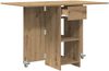 vidaXL Esstisch 115 x 70 x 75 cm Holzwerkstoff Artisan-Eiche 8006036 Bild 5
