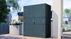 Alpholz Gartenschrank HPL Highboard aus Holz in Schwarzmit 6 mm Wandstärke Bild 3