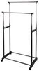Urban Living Kleiderständer Kleiderständer Garderobenständer Garderobe, mit 4 Rollen, höheverstellbar 95-175 cm Bild 3