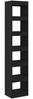 vidaXL Bücherregal Schwarz Eichen-Optik 40 x 30 x 198 cm Holzwerkstoff 862719 Bild 2
