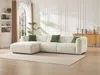 Vente-unique - TANCAVO Sofa Stoff Beige - B 178 cm x H 72 cm x L 307 cm Bild 1