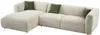 Vente-unique - TANCAVO Sofa Stoff Beige - B 178 cm x H 72 cm x L 307 cm Bild 4
