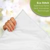 Dreamstar Microfaserbettdecke Eco, Bettdecken 2er-Set - 4-Jahreszeiten, Ganzjahres, Winter & Sommer, Füllung: Faserfüllung, Bezug: angenehm weiche Microfaser, allergikerfreundlich, atmungsaktiv, temperaturausgleichend, 135x200 cm Bild 3