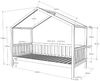 Vipack 'Dallas 1' Hausbett 90x200 cm, natur Bild 3