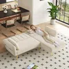 Ecksofa mit Relaxfunktion, L-Form, Schlafsofa mit Verstellbarer Rückenlehne, Polstersofa, Loungesofa, Samtbezug Bild 4