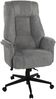 Chefsessel >Otto< 150 kg belastbar, grau, Webstoff - 74x122x74cm (BxHxT) Bild 3