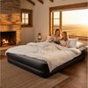 Avenli Luftmatratze Luftbett selbstaufblasend für 2 Personen Queen-Size 203 x 152 x 36 cm, (Gästebett Matratze aufblasbar mit integrierter Elektropumpe, 2-St, Reisebett mit Pumpe & Tragetasche), elektrisch mit weicher beflockter Oberfläche Bild 4
