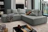 KAWOLA Sofa SAMU Ecksofa Stoff grau Recamiere rechts 72 x 224 x 226 cm Bild 2