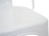 Stuhl HWC-A73, Bistrostuhl Stapelstuhl, Metall Industriedesign stapelbar ~ weiß Bild 5