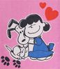 Peanuts Snoopy Strandtuch Handtuch Badetuch Pink 70 x 140 cm Bild 3