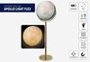 LED-Leuchtglobus 43,5 cm „Apollo Light Flex“ – Dimmbar, drehbar & mit Relief bla... Bild 5