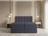 AX LIVING Finike Kontinentalbett 180x200 cm, 2 Matratzen, Grau Bild 3