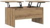 vidaXL Couchtisch Artisan-Eiche 102 x 50,5 x 46,5 cm Holzwerkstoff 879454 Bild 5