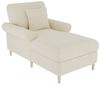 i@home Relaxsessel Gepolsterter Relaxsessel (Relaxsessel mit Hocker), Samt Gepolsterter Relaxsessel, extra groß, bequemer Lesesessel Bild 4