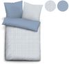 Cinque Renforce Bettwäsche 0041702 AVIANO, eisblau, 1x 155x220 cm + 1x 80x80 cm Bild 2