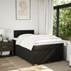 vidaXL Boxspringbett mit Matratze Schwarz 120x190 cm Stoff 3288143 Bild 4