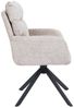HOME DELUXE Esszimmerstuhl ALUNA mit Armlehne (6 St), 360° Drehfunktion, Armlehnen Stuhl, Polsterstuhl Bild 4
