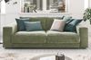 KAWOLA Sofa MADELINE 2-Sitzer Cord olivgrün 85 x 127 x 230 cm Bild 2