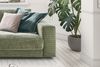 KAWOLA Sofa MADELINE 2-Sitzer Cord olivgrün 85 x 127 x 230 cm Bild 4