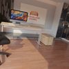Rheinland Möbel Statio Schreibtisch 160x80 cm höhenverstellbar ±10 mm in Asteiche – großzügiger Bürotisch für Homeoffice & Büro, gerader Fuß, Kabelwanne, einfache Montage, FSC® zertifiziert Bild 4