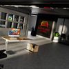 Rheinland Möbel Statio Schreibtisch 160x80 cm höhenverstellbar ±10 mm in Asteiche – großzügiger Bürotisch für Homeoffice & Büro, gerader Fuß, Kabelwanne, einfache Montage, FSC® zertifiziert Bild 5