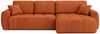 Kaiser Möbel Ecksofa mit Schlaffunktion und Bettkasten Ivo XL aus Cordstoff Poso, XL-Format,große Liegefläche,hoher Sitz- und Schlafkomfort Bild 2