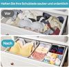 FOUORTUNATE-BEE Aufbewahrungsdose 12er Set Kleiderschrank-Organizer für Kleidung und Wäsche (12 St), Aufbewahrungsboxen für Babykleidung, Unterwäsche und Socken Bild 4