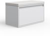 Schuhbank Iker Weiß 80 x 45 cm Vicco Bild 1