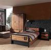 Kinderzimmer Set komplett Kameko 6 Massivholz+MDF Schwarz/Cognac Bild 2