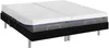 Relaxbett elektrisch mit Tellermodulen + Matratzen mit Memory Schaum - 2 x 90 x 200 cm - Schwarz - HESIODE III von DREAMEA Bild 4