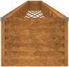 vidaXL Hochbeet 960x50x36 cm Cortenstahl 151982 Bild 5
