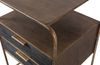 Nachttisch Polite, Holz/Metall, Gold, 45 x 38 x 62 cm Bild 4