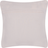 Kissen 2er Set Patchwork NELLAD Echtleder 45 x 45 cm Grau Bild 5