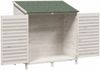 vidaXL Garten Shed Weiß 106 x 56 x 113,5 cm Massivholz aus Fichte 42033457 Bild 4