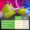 Green Bean® Sitzsack-Hocker 45x25cm mit EPS-Perlen Füllung - Sitz-Pouf für Sitzsäcke - Sitzhocker für Kinder und Erwachsene - Hellgrün Bild 5