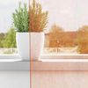 vidaXL Voile Vorhänge mit Schlaufen 2 Stk. Terrakottarot 140x175 cm 4102322 Bild 3
