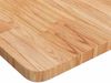 vidaXL Tischplatte Quadratisch Hellbraun 60x60x2,5cm Behandelte Eiche 343030 Bild 3