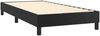 vidaXL Boxspringbett mit Matratze & LED Schwarz 100x200 cm Kunstleder 3134147 Bild 5