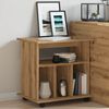 vidaXL Rollcontainer Artisan-Eiche 60x45x60 cm Holzwerkstoff 856663 Bild 4